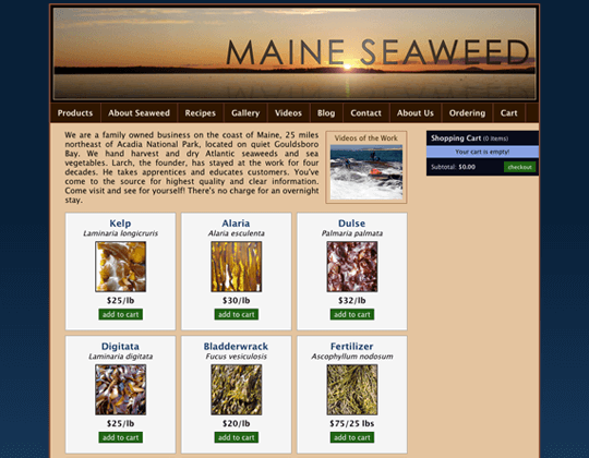 Maine Seaweed